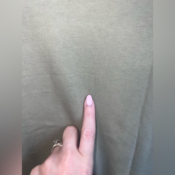 Eddie Bauer Men's Sage Green Fishing Tee - Picture 3 of 4